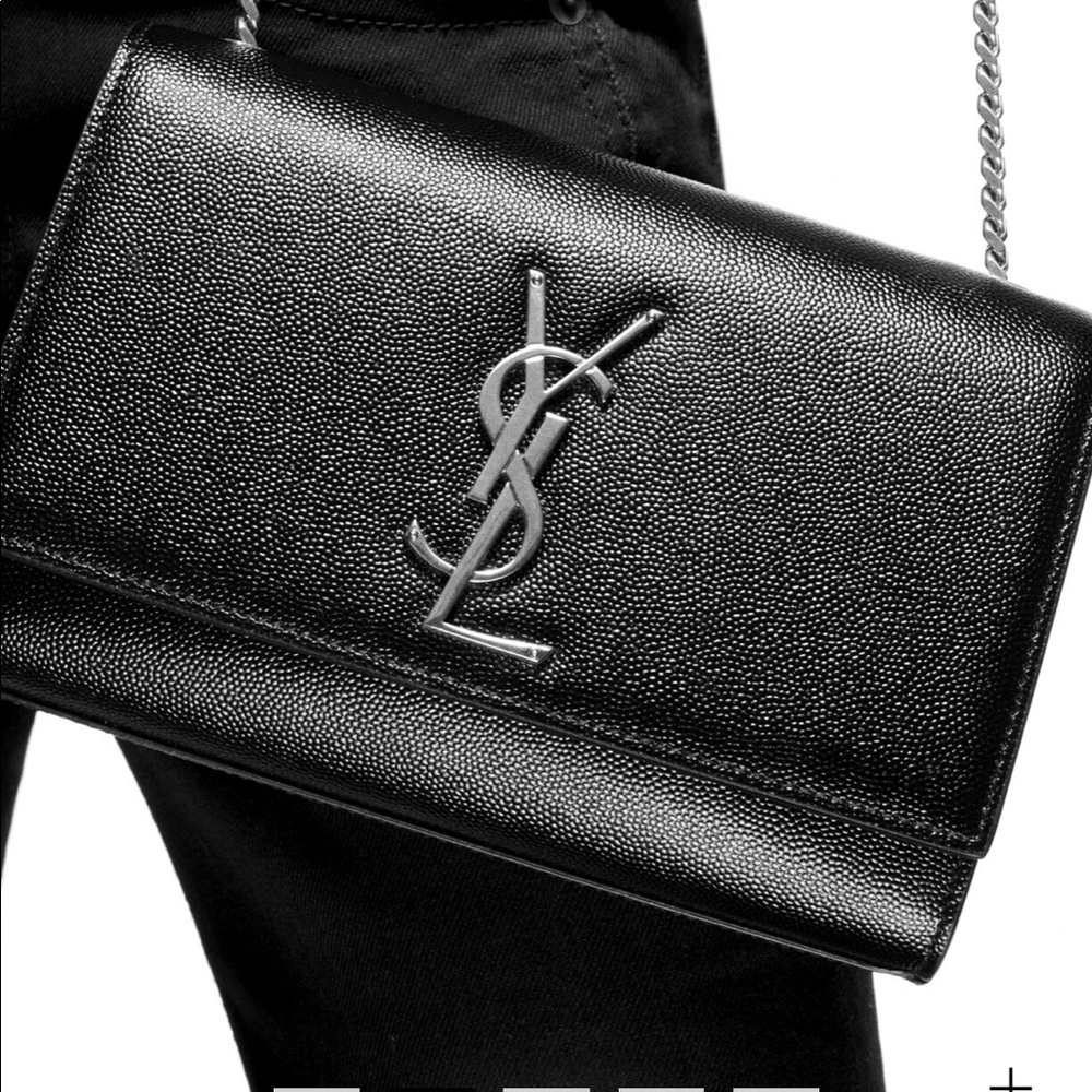 Saint Laurent Small Kate Leather Shoulder Bag